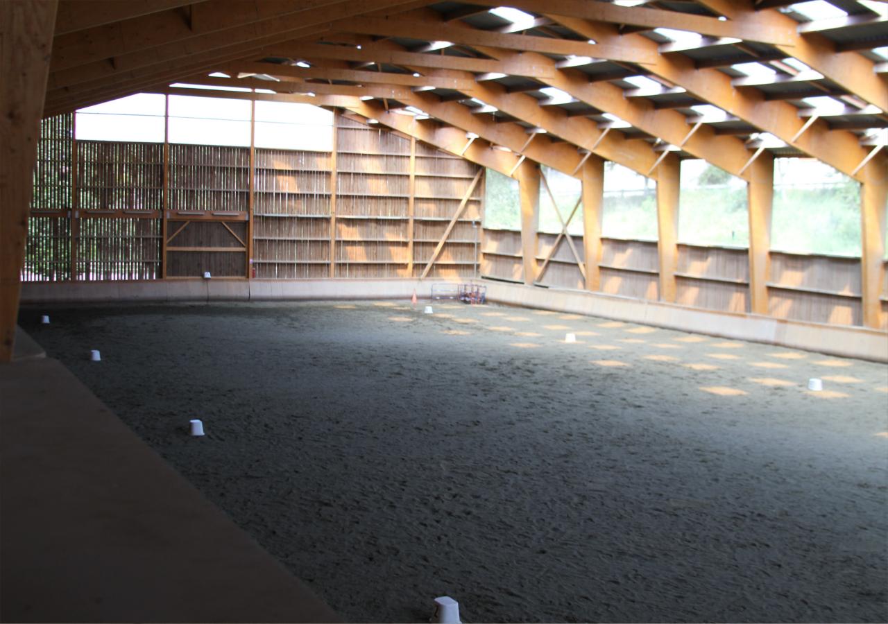 Manège intérieur côté gauche