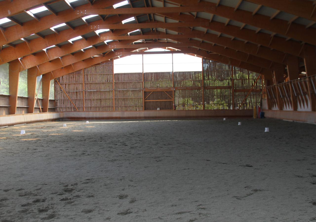 Manège côté droit